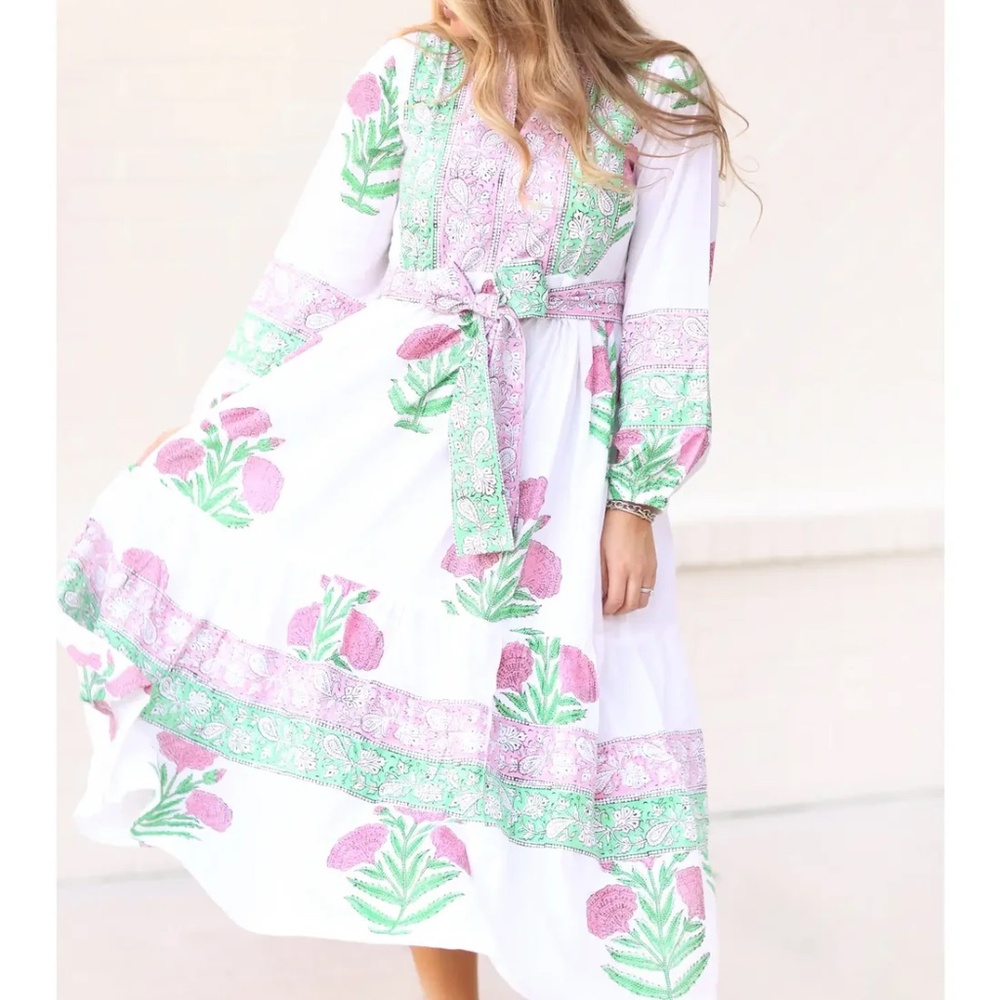 Sweet Tea Strawberry Mint Dress